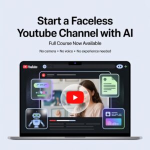 Start faceless YouTube channel with AI
