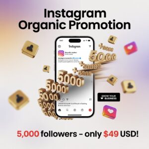 5,000 followers for only $49 USD